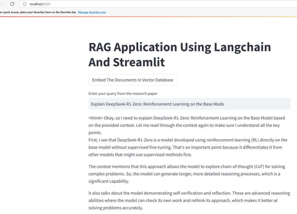 Visualize The Result Of Rag Application